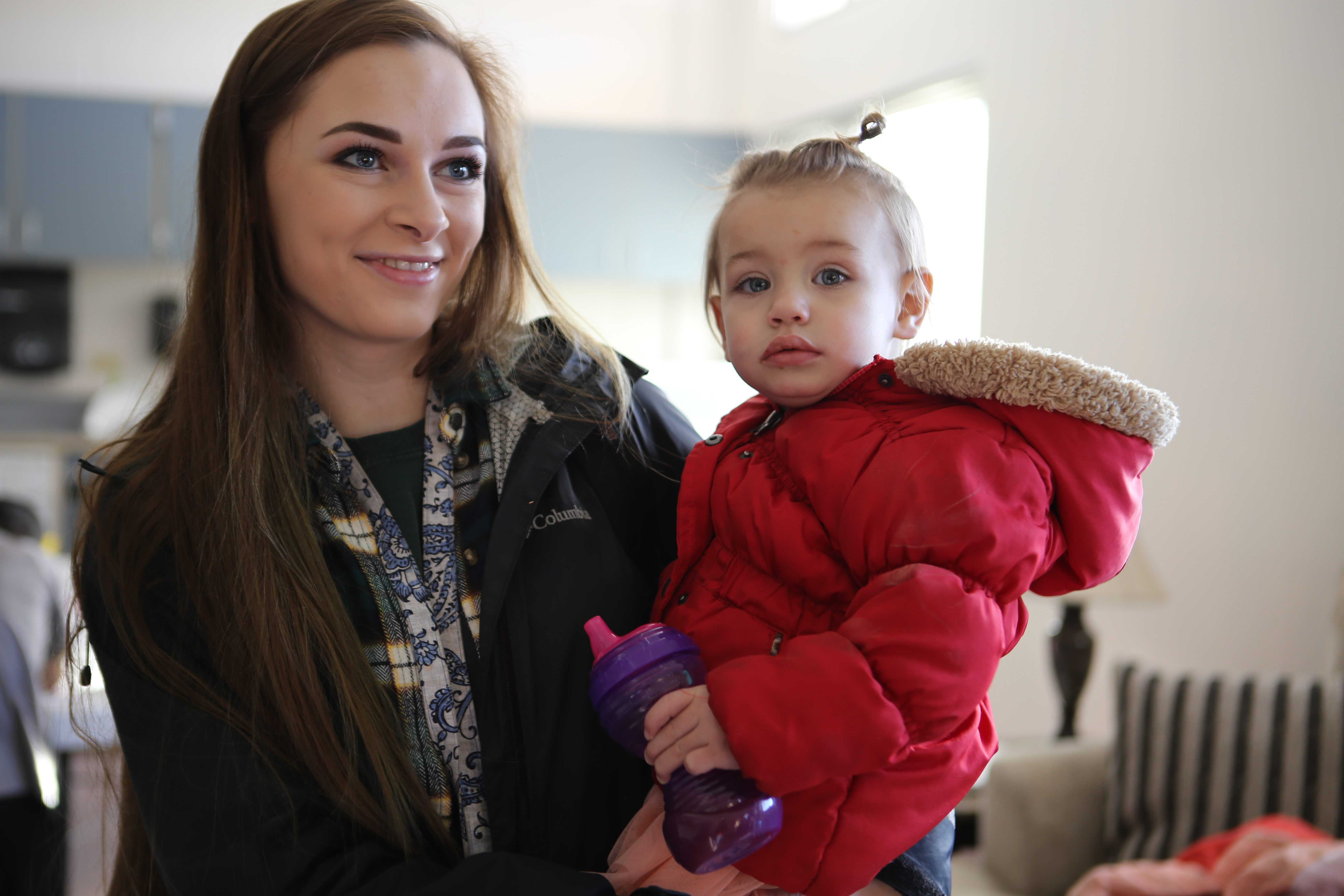 Holding her niece, Jenni Carr (‘17) takes a break from coloring with the toddlers. The AP Psych students spent all of seminar on Thursday, March 2nd, playing with kids and testing various theories. My niece is pretty small, so she didn’t know how to do most of the things they wanted her too, but I think the older they got it went a bit better,” Carr said.