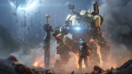 TitanFall 2 characters from the campaign.