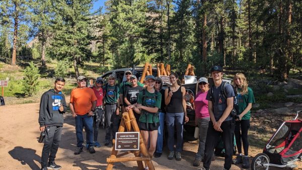 Troop 737 set out to deploy trail markers around the park, in line with the course's directions. Each marker has the coordinates for the next marker location, and reminds guests of the Scout’s most important rule of traveling in nature; Leave No Trace. “I think it’ll benefit the community by introducing more people to hiking, since it’s interactive,” senior Lauren Hansen said. “We didn’t have an orienteering course up in the area, so I think it’s really nice that we do now.”
