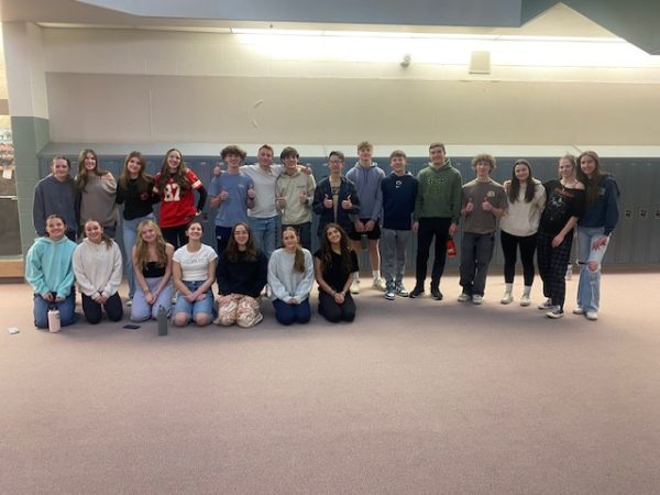 On February 4th, Conifer FCA met for a lesson with senior Payden Devaney and played a game hosted by sophomore, Abigail Leidel. Devaney spoke about how to not only continue your faith through athletics but to embrace it. Leidel came up with a game she called, “Who can grab the water bottle first.” The game was simple: place a water bottle in between two players while they are playing “Simon Says” and when Leidel said, “Water Bottle” whoever grabbed the water bottle first won. Winners of the game continued to go against each other until there was one player left. “Being the Activities Director has always been fun. I think after we talk about something more serious being able to then have fun shows especially new Christians that you can have fun and be a Christian which I think is a big misconception that most people have. They also build the community and keep people coming back,” Leidel said.
