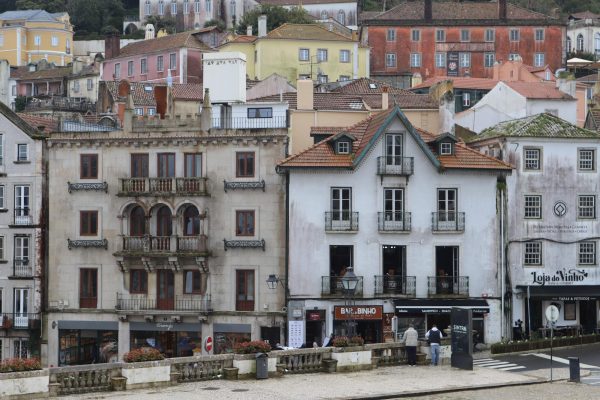 La Sintra Townscape: Various buildings in Sintra, one of the most urbanized and densely populated municipalities of Portugal. For their second day in Portugal, Conifer High School’s travel group of 42 students and 7 chaperones traveled to various locations within the Lisbon district, seeing historical towns and buildings like the National Palace of Sintra, which was a location of Portuguese royalty that incorporated town celebrations into its walls. 