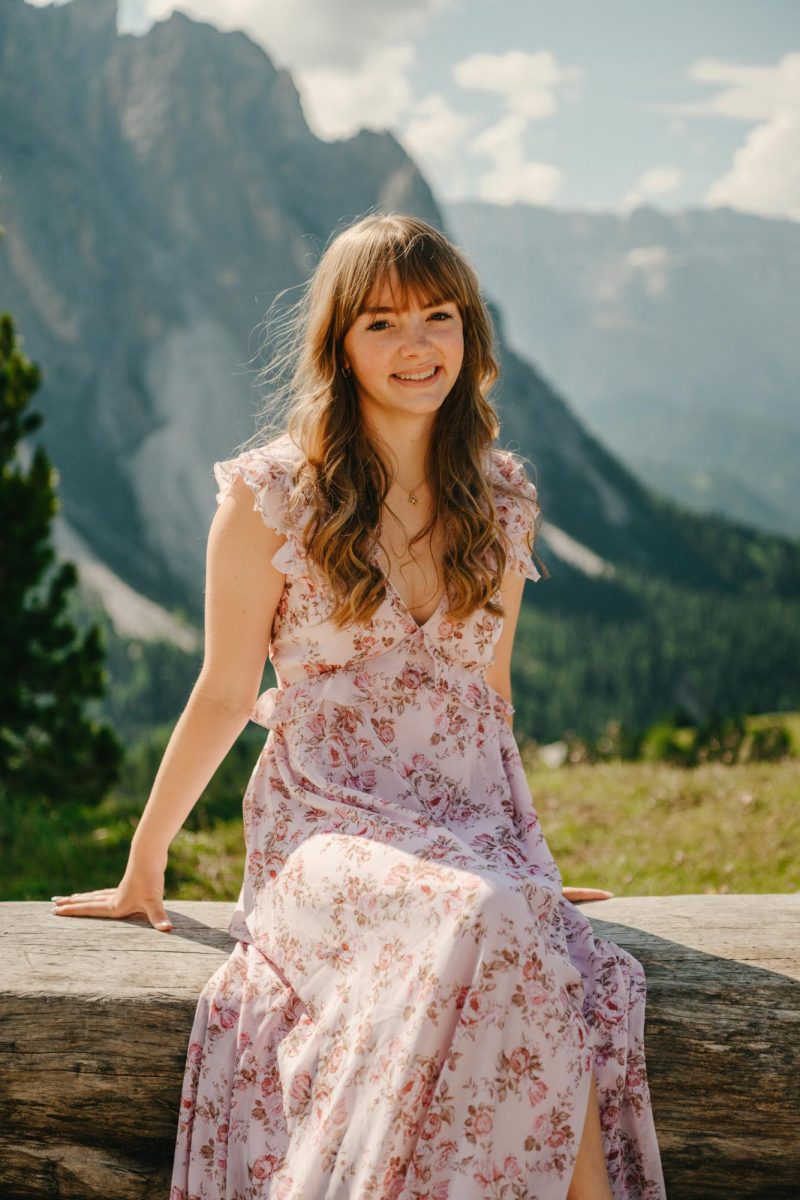 Kara Wright, senior photo taken in Italy, summer 2025